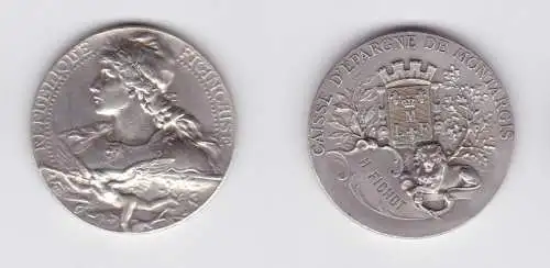 Medaille Caisse d'Éparne de Montargis H.Fichot Louis Bottée Liberté (138802)