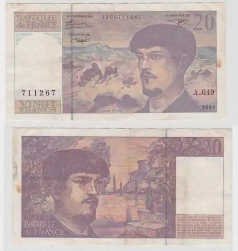 20 Franc Banknote Frankreich 1995 (117337)