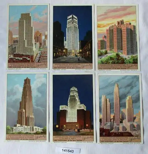 Liebigbilder Serie Nr. 1074 Amerikanische Hochhäuser Jahrgang 1935 (7/141543)