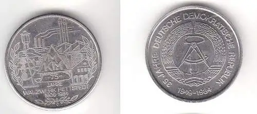 seltene DDR Medaille 75 Jahre Walzwerk Hettstedt 1909-1984 (113593)