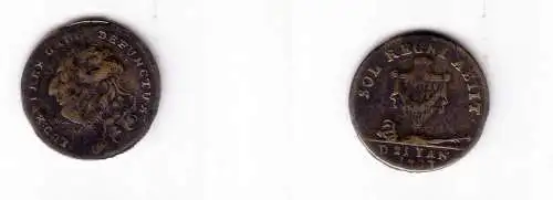 alte Spielmarke Jetton Frankreich 1703 (109322)