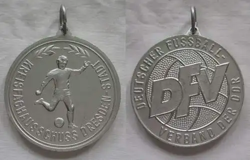 DDR Medaille Deutscher Fußballverband Kreisfachausschuß Dresden Stadt (151346)