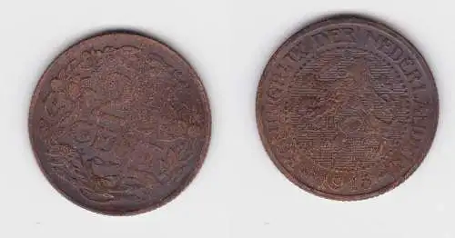 2 1/2 Cent Kupfer Münze Niederlande 1915 ss (132829)