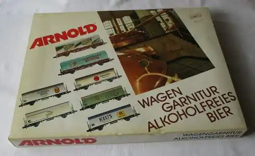 Arnold Spur N Wagen Garnitur "Alkoholfreies Bier" 0230 7-teilig in OVP (144986)