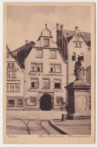 49383 Ak Erfurt Hohe Lilie Friedrich-Wilhelmstrasse 31, um 1930