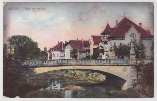 99589 Ak Erfurt Pförtchenbrücke 1921