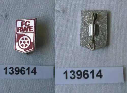 DDR Sport Fußball Abzeichen Mitgliedsabzeichen FC Rot-Weiss Erfurt (139614)