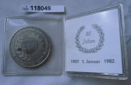 DDR Medaille 25 Jahre Landtechnische Instandsetzung Gerbstedt 1982 (118049)