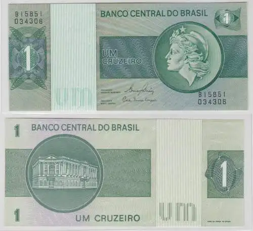 1 Cruzeiro Banknote Brasilien kassenfrisch (133357)