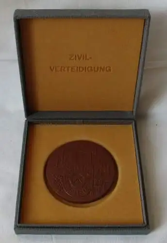 DDR Medaille Mitwirkung bei der weiteren Festigung d. Zivilverteidigung (134686)