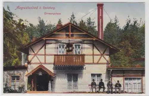 89451 Ak Augustusbad bei Radeberg - Genesungsheim um 1920