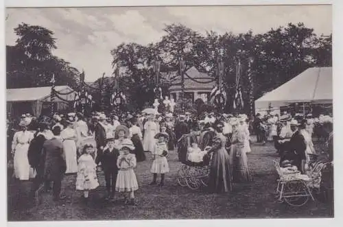 46697 Ak Sedanfest in Aschersleben - Volksfest, Festwiese um 1910