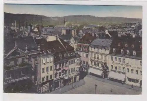 69263 Feldpost Ak Gera Markt und Blick über die Stadt 1916