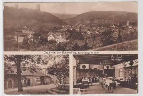 90173 Mehrbild Ak Gruß von der Eckartsburg, Eckartsberga in Thüringen um 1910