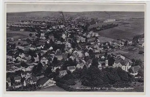 93081 AK Neukirchen im Erzgebirge - Original Fliegeraufnahme 1933