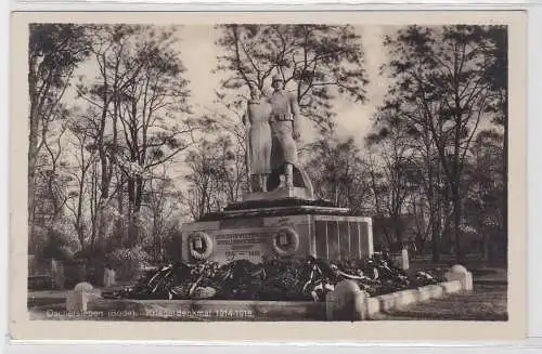 93645 AK Oschersleben (Bode) - Kriegerdenkmal 1914-1918