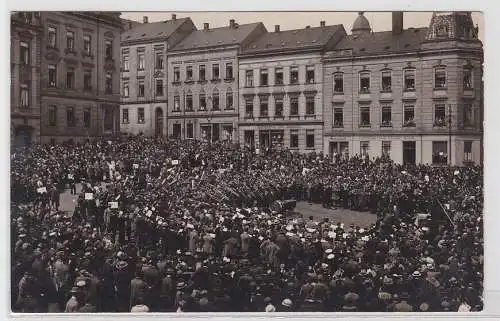 92861 AK Netzschkau - 10. Posaunenfest des Bundes christl. Posaunenchöre 1924