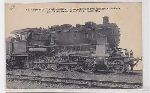 90316 Ak Eisenbahn Preussische Staatsbahn Henschel & Sohn Cassel 1919