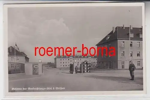 74674 Foto Ak Meißen Kaserne der Beobachtungs-Abt. 4 von 1939