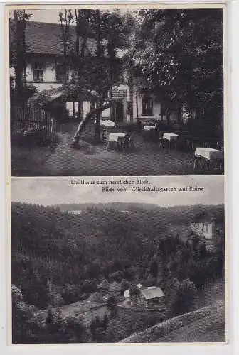 88819 AK Amt Stein im Fichtelgebirge - Waldpension zum herrlichen Blick 1937