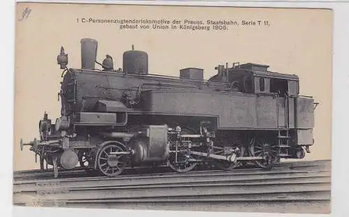 92124 Ak Eisenbahn Preussische Staatsbahn Union Königsberg 1905