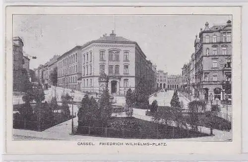 48663 AK Cassel - Friedrich Wilhelms-Platz Straßenansicht 1910