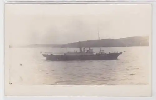 76627 Foto Ak Pilotenboot vor Sydney 3.8.1914