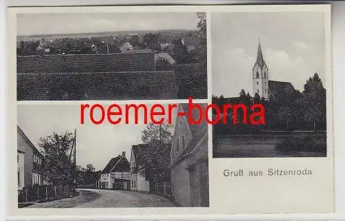 76331 Mehrbild Ak Gruß aus Sitzenroda Ortsansichten um 1930