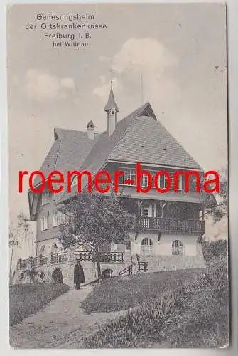 76914 Ak Genesungsheim der Ortskrankenkasse Freiburg i.B. bei Wittnau 1911