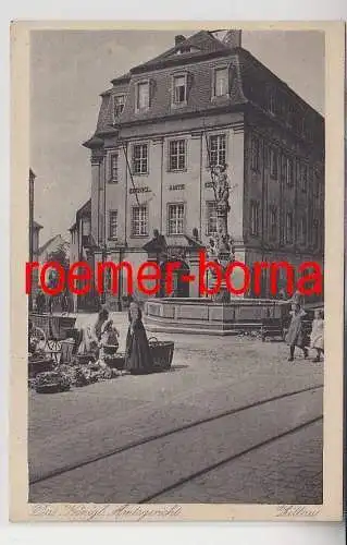 74901 Ak Zittau Das königl. Amtsgericht Sächs. Heimatschutz-Postkarte 1921