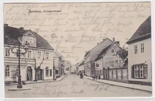 26947 Ak Zwenkau Leipzigerstrasse 1908