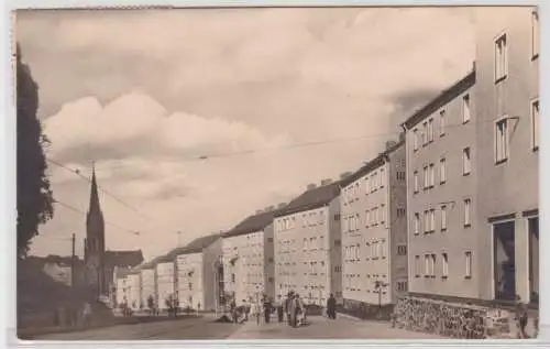 22025 Ak Frankfurt Oder Bahnhofstrasse 1957