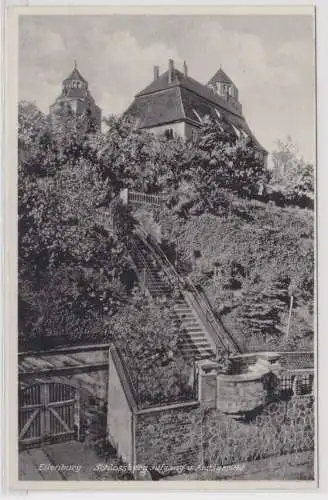 96126 Ak Eilenburg Schlossbergaufgang und Amtsgericht 1939