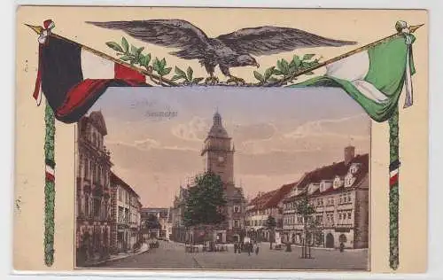 61230 Patriotika Feldpost Ak Gotha Neumarkt 1916