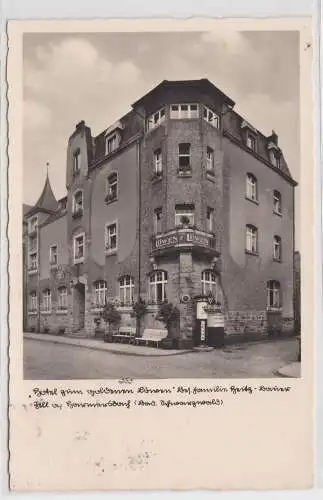 52013 Ak "Hotel zum goldenen Löwen" Zell am Hamerbach 1940