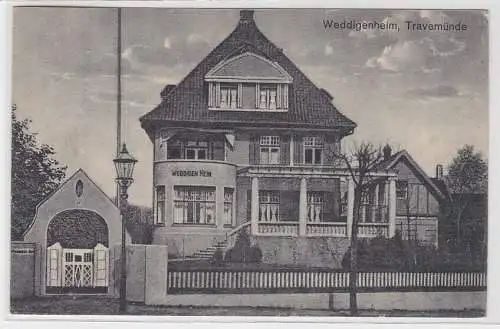 94648 AK Travemünde - Hotel Pension Weddigen Heim 1918