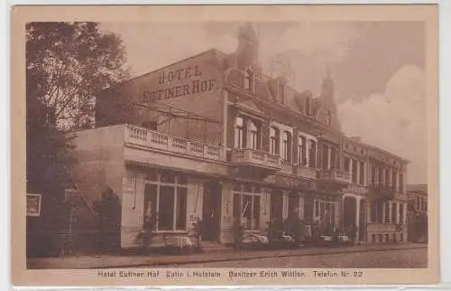 90720 AK Eutin in Holstein - Hotel Eutiner Hof, Besitzer Erich Wittler um 1920
