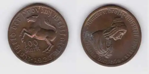 100 Mark Notgeld der Provinz Westfalen 1923 Jäger N 18 vz+  (156160)