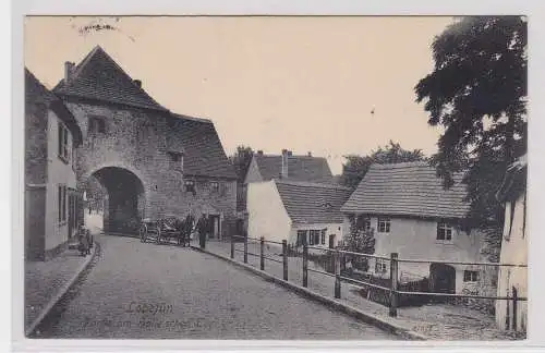 905075 Ak Löbejün - Partie am Halle'schen Tor 1909