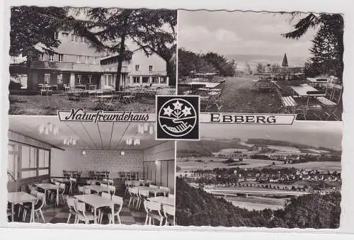 908607 Ak N.F. Jugendbildungsstätte Naturfreundehaus Ebberg in Westhofen 1963