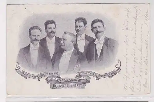 34249 Ak Koschat Quintett Thomas Koschat 1901