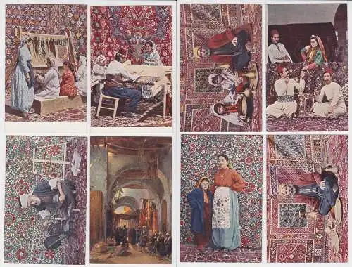 902004 / 8 Ak Ausstellung München 1910 Muhamedanische Handwerker u.s.w.