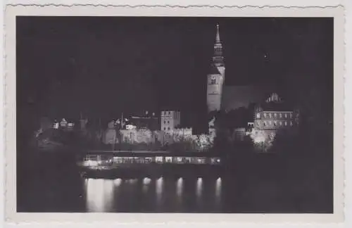 902710 Ak Tangermünde (Elbe) bei Nacht um 1930