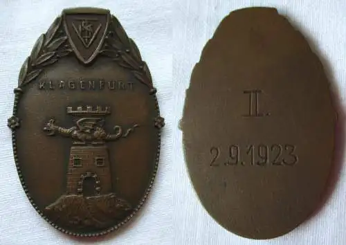 seltene Medaille Turn- und Sportverein Klagenfurt TSVK 2.September 1923 (133248)