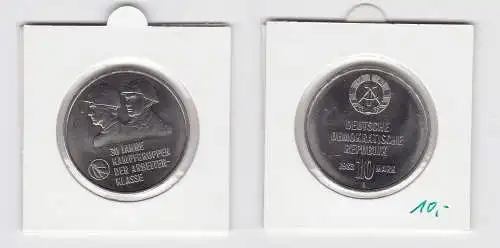DDR Gedenk Münze 10 Mark 30 Jahre Kampfgruppen der Arbeiterklasse 1983 (133549)