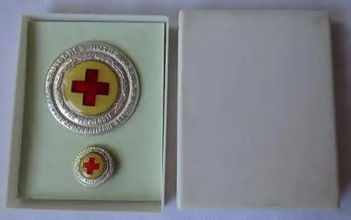DDR Medaille für Verdienste im deutschen Roten Kreuz in Silber im Etui (109649)