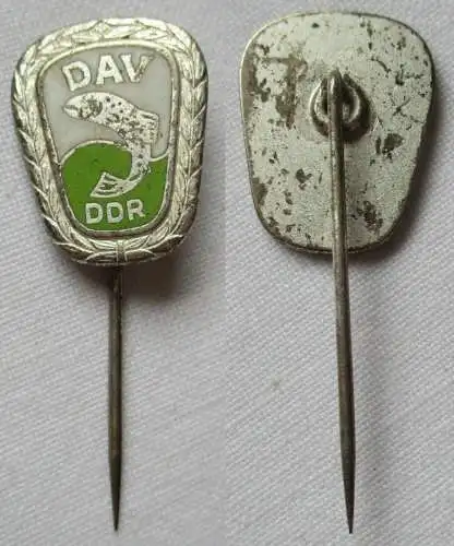 DDR Ehrennadel Abzeichen Deutscher Anglerverband (DAV) Silber (141135)