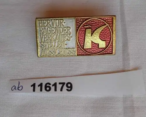 DDR Abzeichen Hervorragender Verkaufsstellenausschuss (116179)