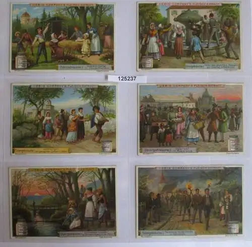 B125237 Liebigbilder Serie Nr. 506 Ostergebräuche 1901