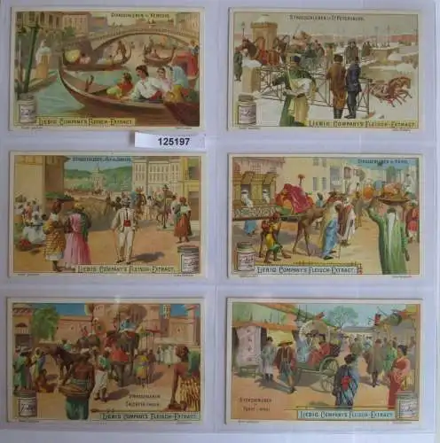 B125197 Liebigbilder Serie Nr. 513 Strassenleben 1901